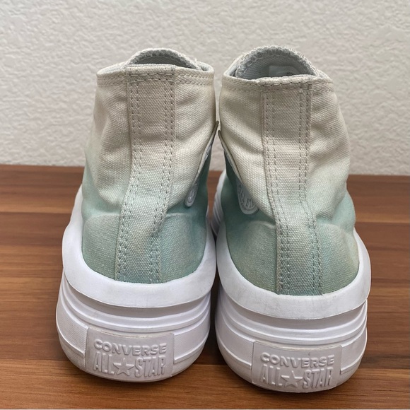 CONVERSE 572898C CTAS Move Hi Egret/Light Dew/White Women’s Sneakers Size 7 - Picture 6 of 16
